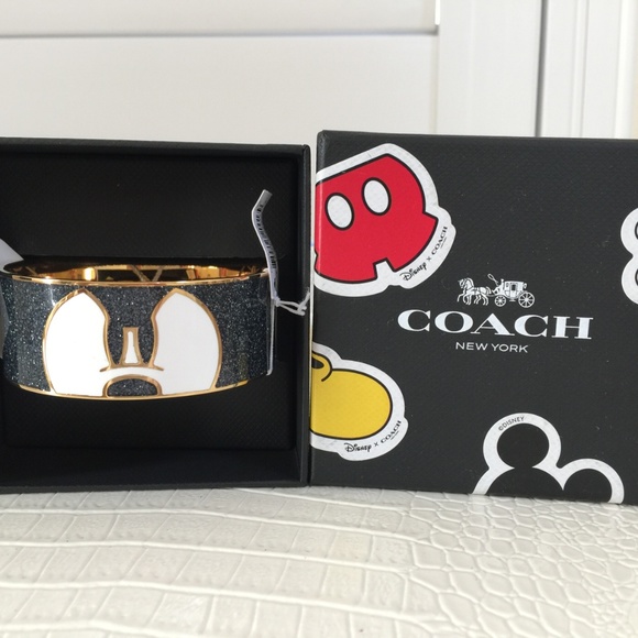 New DISNEY x COACH MICKEY Bracelet Bangle Limit - Picture 3 of 6
